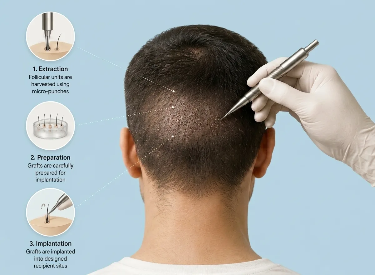 FUE — Follicular Unit Extraction